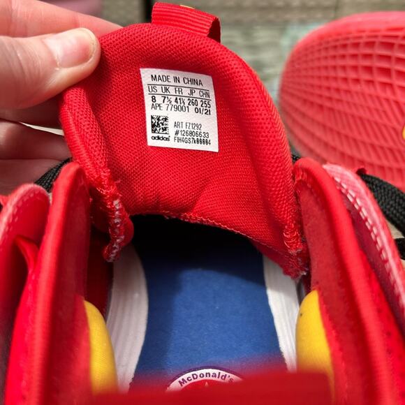 Adidas McDonald's James Harden Vol. 5 Futurenatural Men's Sz 8 (RARE) - Picture 9 of 11